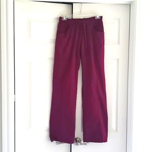 Cherokee Infinity Scrub Pants in Wine